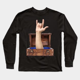 Thing "Sign of the horns" Long Sleeve T-Shirt